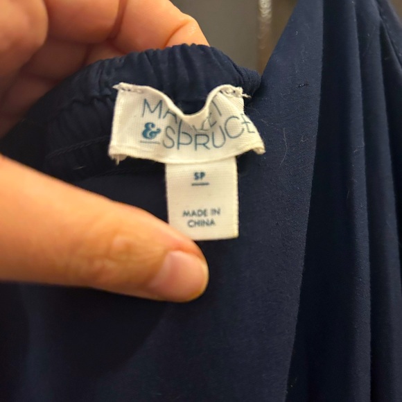 Navy Blue Market & Spruce Jumpsuit - Picture 2 of 5